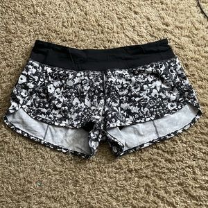 Lululemon speed shorts. Size 6. EUC.